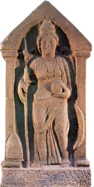The Celtic goddess Brigantia, the original St. Brigid