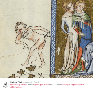 A monk's envy expresses itself.