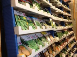 In the suburbs you had grass in the back yard. Here, you have vegetables.